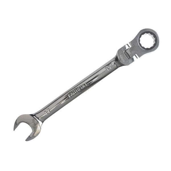 Ratchet Combination Spanner Flex Head CV 17mm