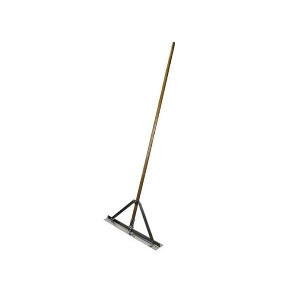 Aluminium Builder's Spazzle with Wooden Handle