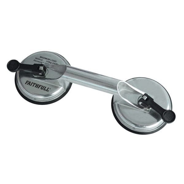Double Pad Aluminium Pro Suction Lifter
