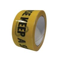 Laminated Self-Adhesive Hazard Tape Social Distance Black/Yellow 50mm x 33m
