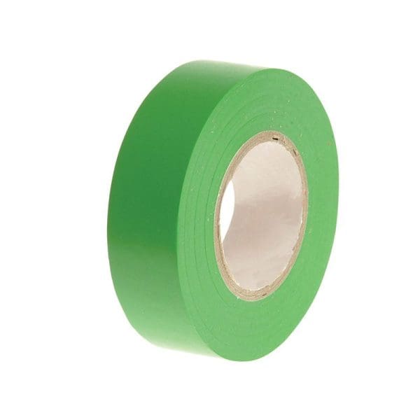 PVC Electrical Tape Green 19mm x 20m