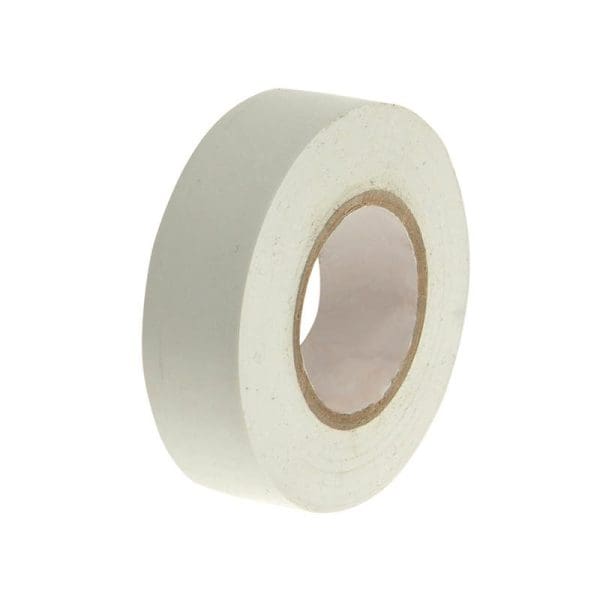 PVC Electrical Tape White 19mm x 20m