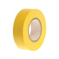 PVC Electrical Tape Yellow 19mm x 20m
