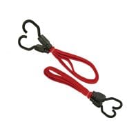 Flat Bungee Cord 76cm (30in) Red 2 Piece