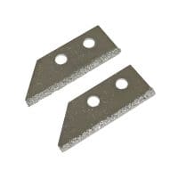 Replacement Carbide Blades For FAITLGROUSAW Grout Rake (Pack of 2)