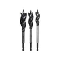 Tri-Point Speed Auger Bit Set, 3 Piece