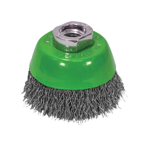 Wire Cup Brush 75mm M14x2, 0.30mm Stainless Steel Wire