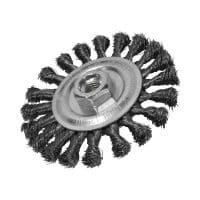 Circular Wire Brush 115 x 12mm M14x2 Bore, 0.35mm Wire