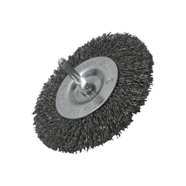 Wire Brush 100mm x 6mm Shank, 0.30 Wire