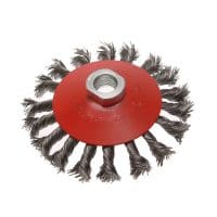 Conical Wire Brush 115mm M14x2 Bore