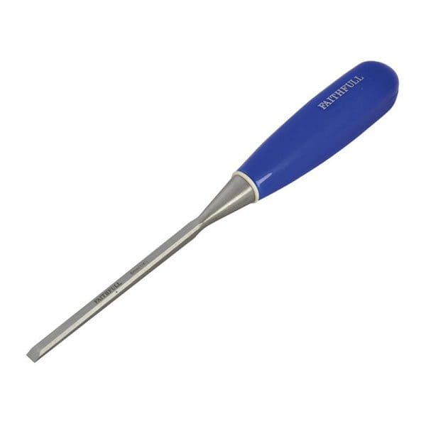 Bevel Edge Chisel Blue Grip 6mm (1/4in)