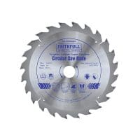 TCT Cordless Trimsaw Blade 165 x 20mm x 24T POS