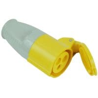 Yellow Socket 16A 110V