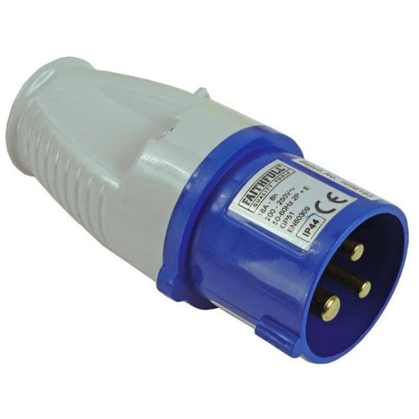 Blue Replacement Plug 16A