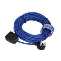 Trailing Lead 240V 13A 1.5mm Cable 14m