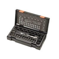 Metric 1/2in Drive Impact Socket and Bit Set, 41  Piece