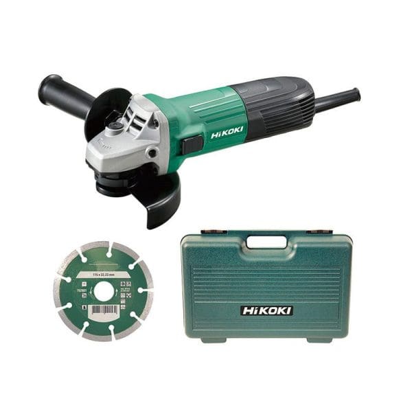 G12STX/J7 Angle Grinder 115mm Diamond Blade and Case 600W 240V