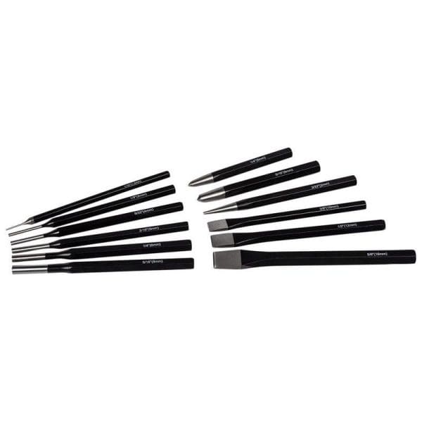 Punch and Chisel Set 12 Piece