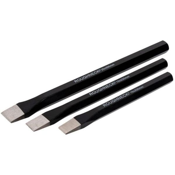 Cold Chisel 3 Piece Set 200mm  250mm and 300mm
