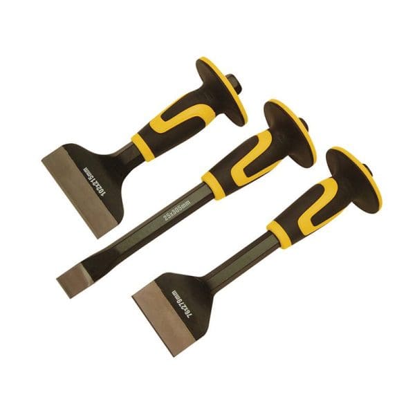 Chisel and Bolster 3 Piece Set 76 x 254mm  70 x 216mm  and 254 x 25mm