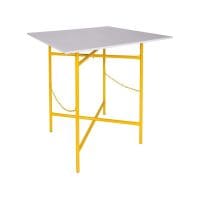 Mortar Mixing Board and Folding Stand