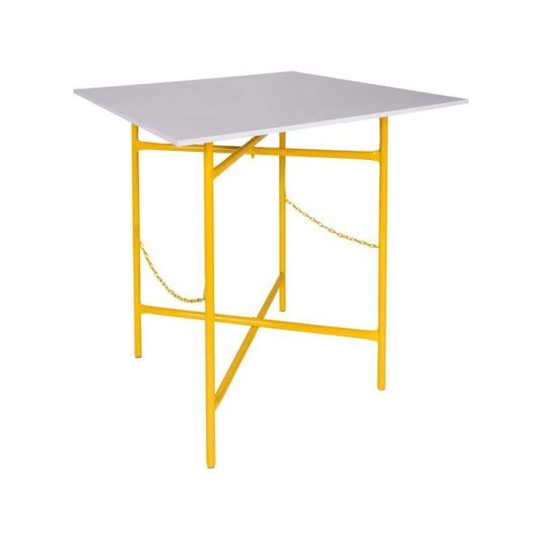 Mortar Mixing Board and Folding Stand
