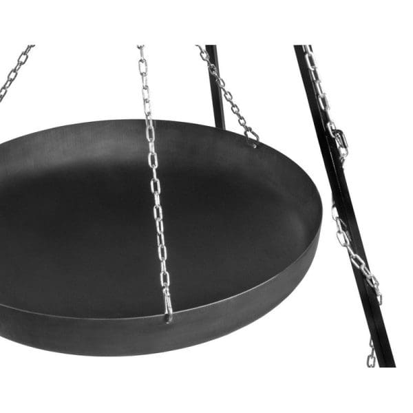 180cm Tripod with Steel Wok - Image 2