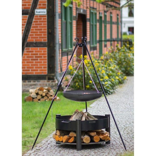 180cm Tripod with Steel Wok - Image 7