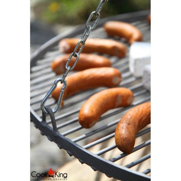 Black Steel Grate Tripod Grill - Image 10