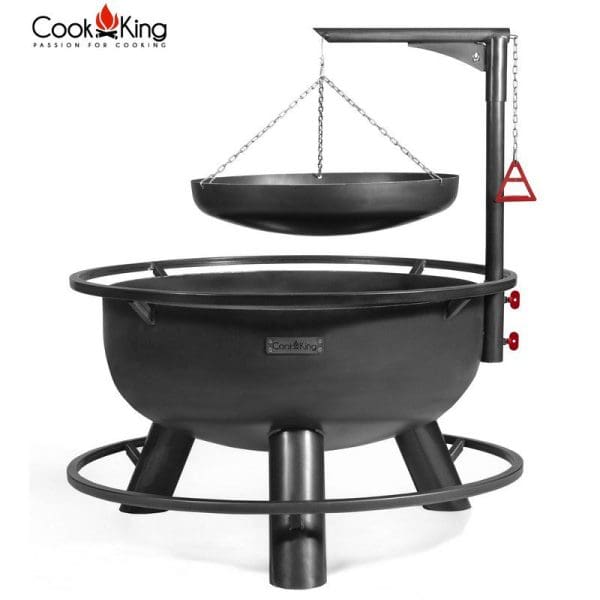 Bandito Fire Bowl with Adjustable Grill Plate - Image 7
