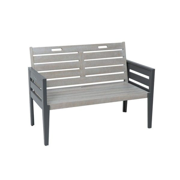 Grigio Two Seat Bench Set - Image 2
