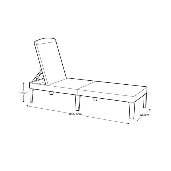 Jaipur Lounger Set With Ice Cube Coffee Table - Image 8