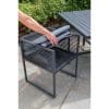 Sheringham Alu Rope Cube Dining Set - Image 3