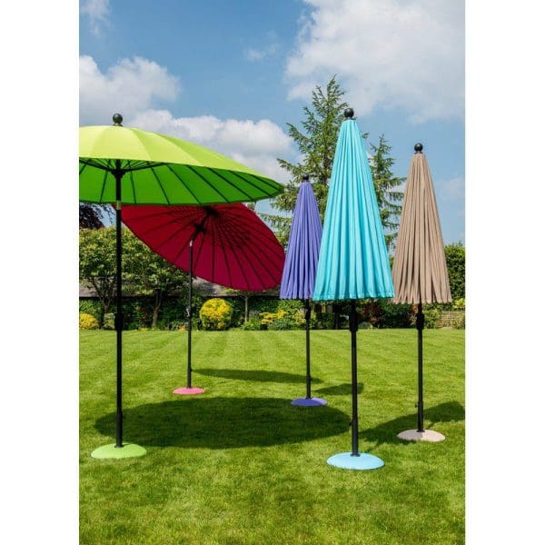 Geisha Aqua Parasol 2.5m - Image 6
