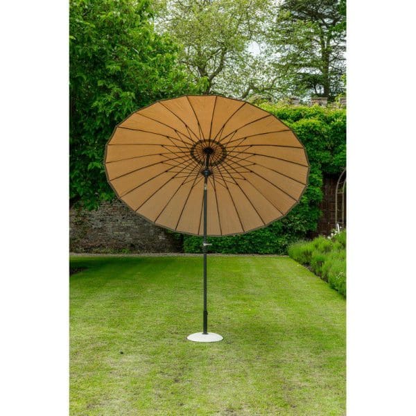 Geisha Taupe Parasol 2.5m - Image 2