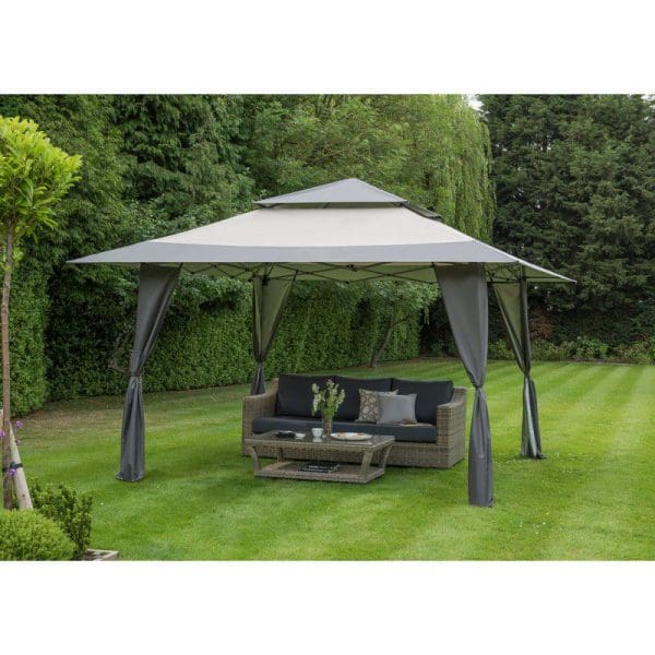 Got It Covered Pop Up Gazebo Grey