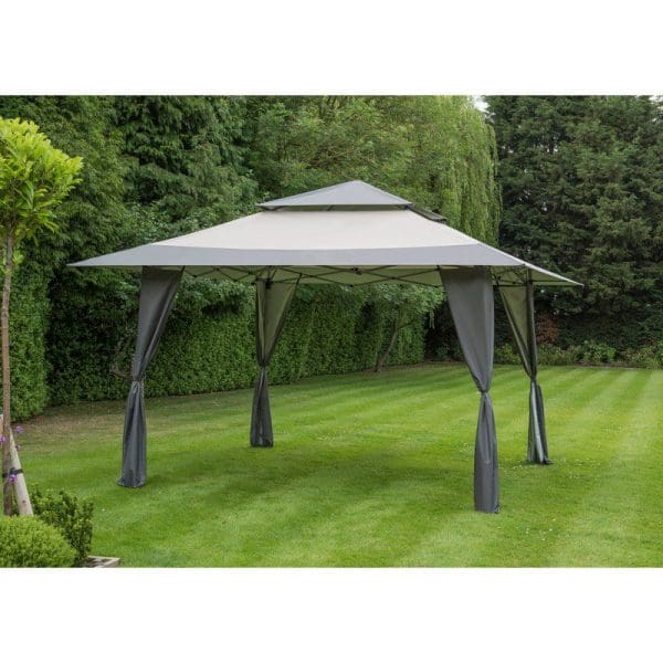 Got It Covered Pop Up Gazebo Grey - Image 2