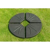 Four Part Black Cantilever Base 80kg