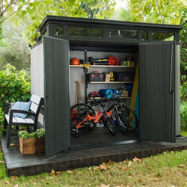 Keter Artisan 9'x7' Plastic Garden Shed - Image 2