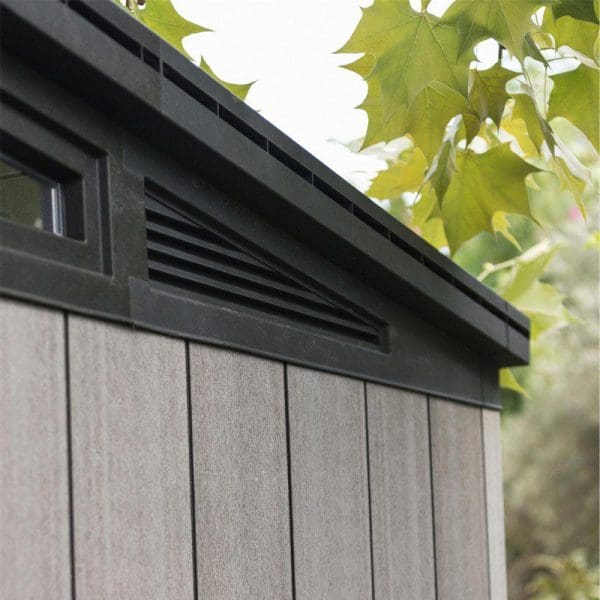 Keter Artisan 9'x7' Plastic Garden Shed - Image 4