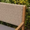 Alderley Rattan Storage Bench - Natural - Image 4