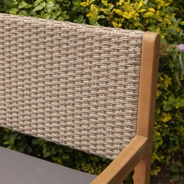 Alderley Rattan Storage Bench - Natural - Image 4