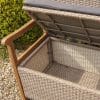 Alderley Rattan Storage Bench - Natural - Image 7