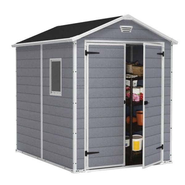 Keter Manor 6x8 Plastic Shed - Image 10