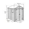 Keter Manor 6x8 Plastic Shed - Image 11