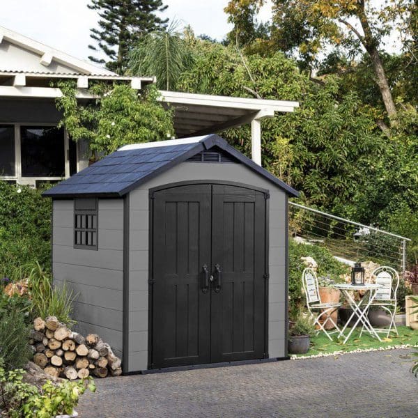 Keter Premier 7.5x7 Plastic Shed - Image 2