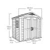 Keter Factor 8x6 Plastic Shed - Image 12