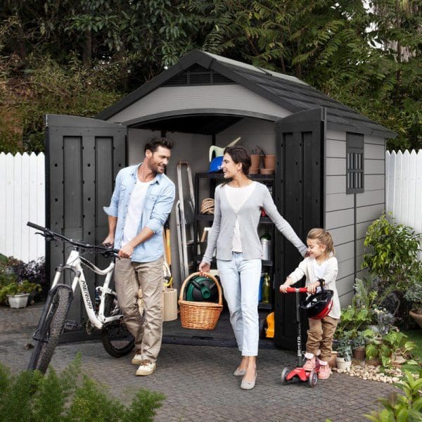 Keter Premier 7.5x9 Plastic Shed