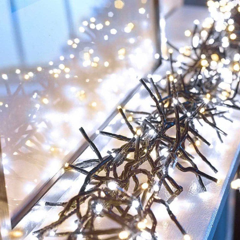 Warm and cool white on sale cluster lights