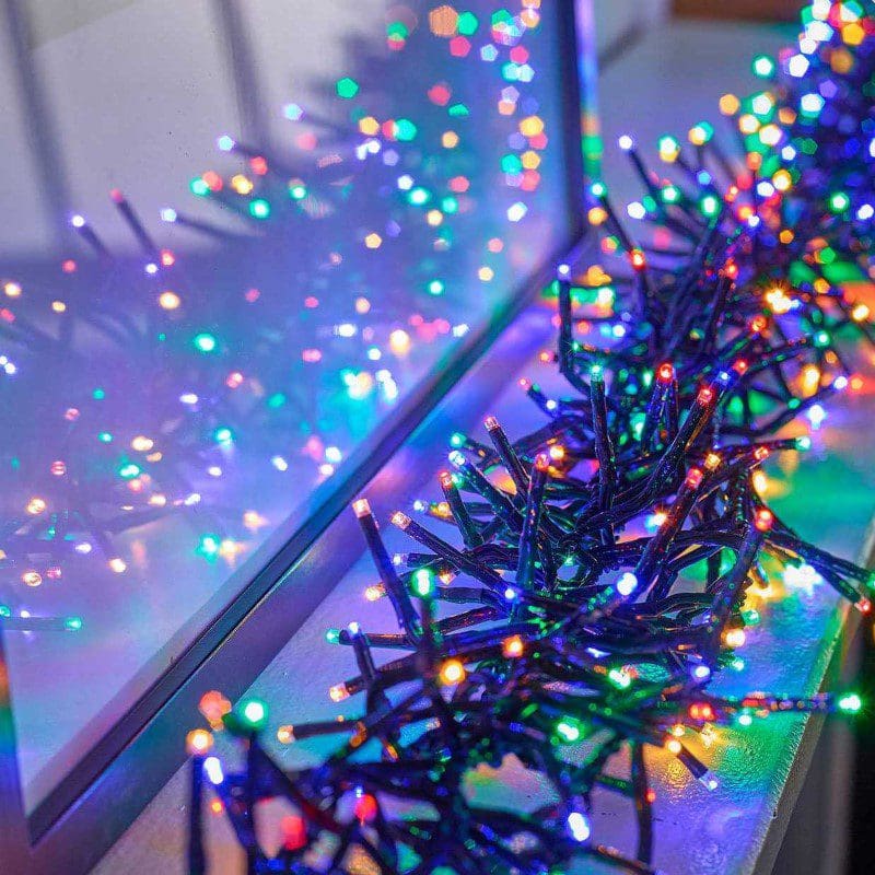 Cluster Lights 1500 LEDs Multi Colour The Garden Range